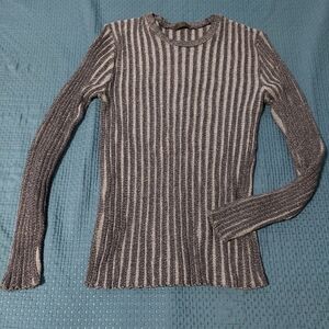 Asos Striped Long Sleeve Sweater